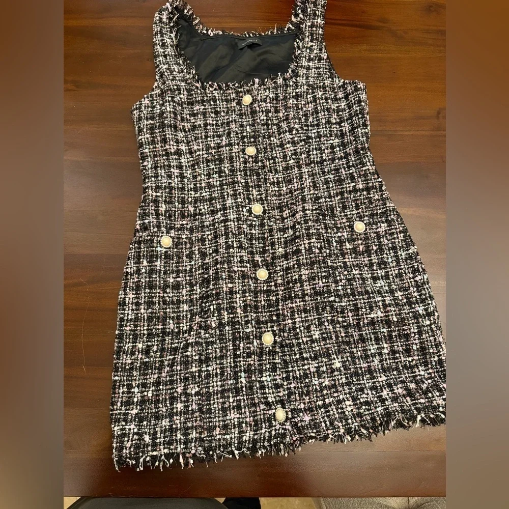 MAJORELLE Bia Dress Candy Shop Tweed (107)